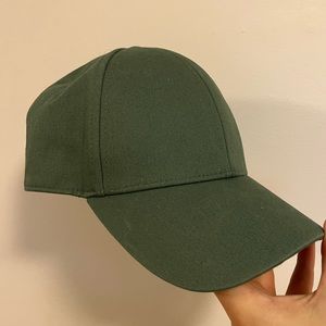 Alxiliary green baseball cap